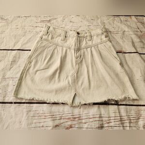 We The Free Denim Mini Skirt Size 26